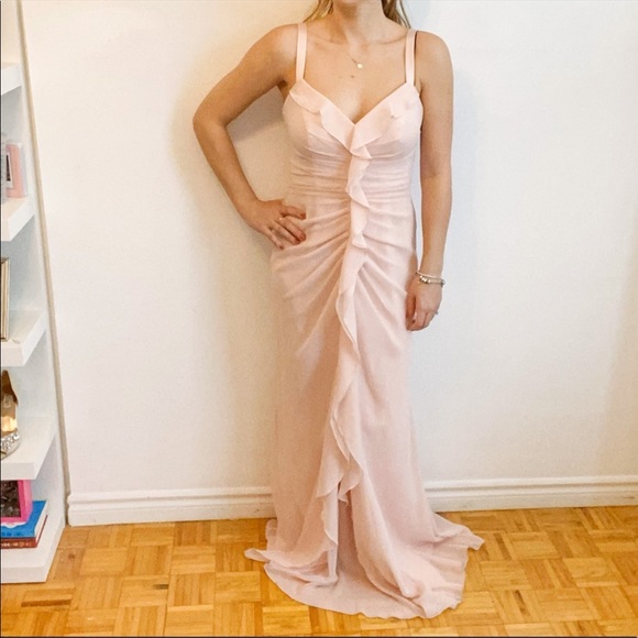 ⭐️Host Pick⭐️Vera Wang Blush Bridesmaids Dress/Prom Dress - Picture 2 of 10